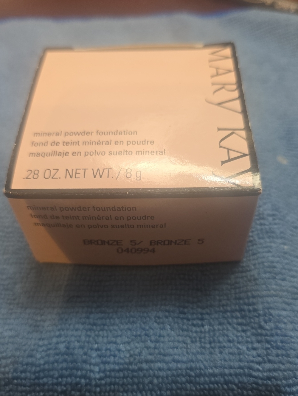 Mary Kay Mineral Powder Foundation - Bronze 5 (Peach-Beige Compact)